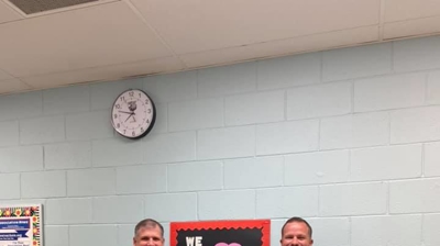 At Bon Lin Middle School. Photo